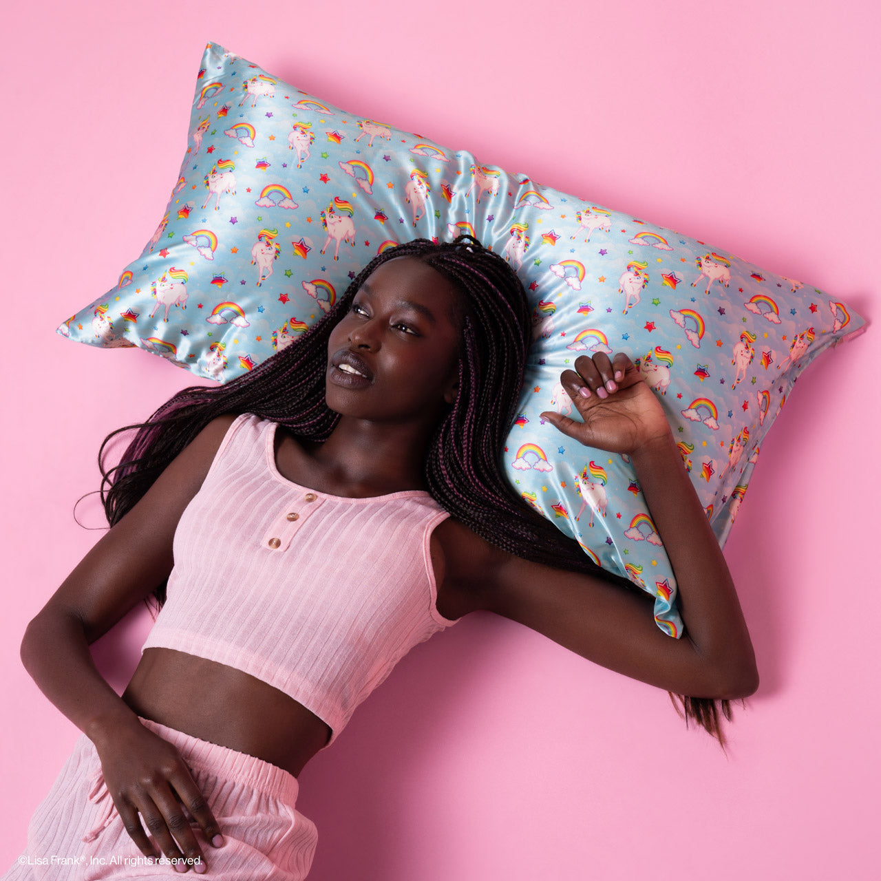 503424-503431-LisaFrankxKitsch-Standard_KingSatinPillowcase-Markie-Model-3-1280x1280px_9719f038-8f62-4c28-8d74-9ca2ba806e96