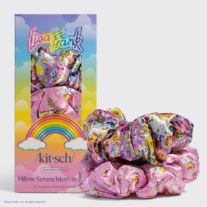 kitsch Lisa Frank x Kitsch Pillow Scrunchies? in Satin in The Fantastic World of Lisa Frank