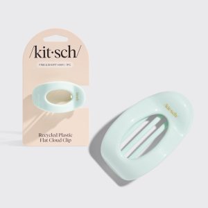 kitsch Sage Leaf Flat Cloud Clip - Small